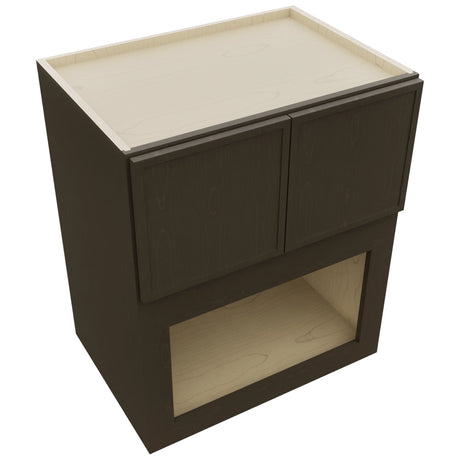 Fabuwood Luna Kona MC303621 Wall Microwave Cabinet, Top View