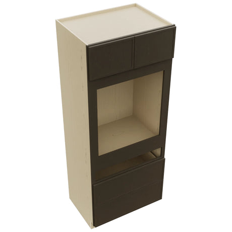 Fabuwood Luna Kona OC3384C Tall Oven Cabinet Combo, Top View