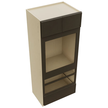 Fabuwood Luna Kona OC3384D Tall Oven Cabinet Double, Top View