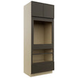 Fabuwood Luna Kona OC3390D Tall Oven Cabinet Double, Front View