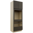 Fabuwood Luna Kona OC3396D Tall Oven Cabinet Double, Front View