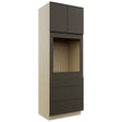 Fabuwood Luna Kona OC3396S Tall Oven Cabinet Single, Front View
