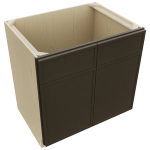 Fabuwood Luna Kona SB33 Base Sink Cabinet, Top View