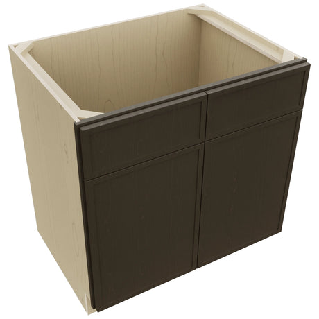 Fabuwood Luna Kona SB33 Base Sink Cabinet, Top View
