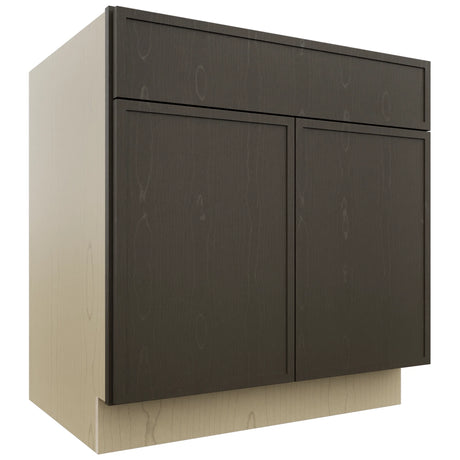 Fabuwood Luna Kona SB33SDF Base Sink Cabinet, Front View