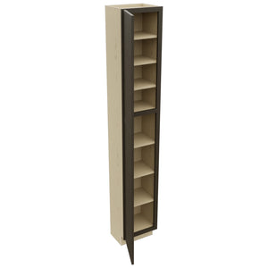 Fabuwood Luna Kona TP151290 Tall Pantry Cabinet, Open View