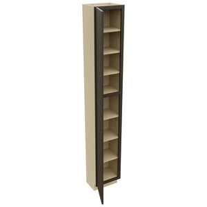 Fabuwood Luna Kona TP151296 Tall Pantry Cabinet, Open View