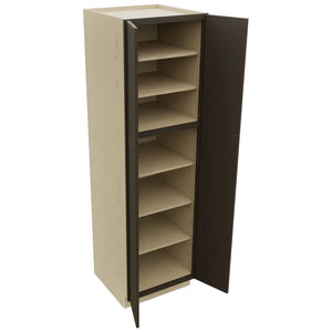 Fabuwood Luna Kona TP242484 Tall Pantry Cabinet, Open View