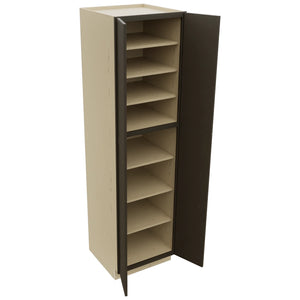 Fabuwood Luna Kona TP242490 Tall Pantry Cabinet, Open View