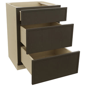 Fabuwood Luna Kona VDB24-34 Vanity Drawer Cabinet, Open View