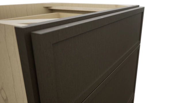 Fabuwood Luna Kona VDB24-34 Vanity Drawer Cabinet, Detail View