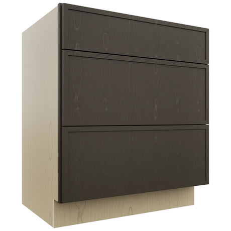 Fabuwood Luna Kona VDB30-34 Vanity Drawer Cabinet, Front View