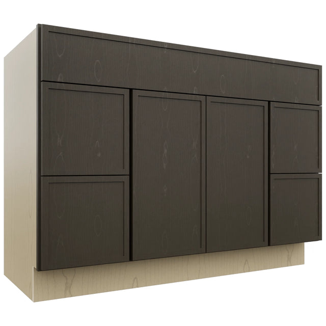 Fabuwood Luna Kona VSD30DR Vanity Combo Cabinet, Front View