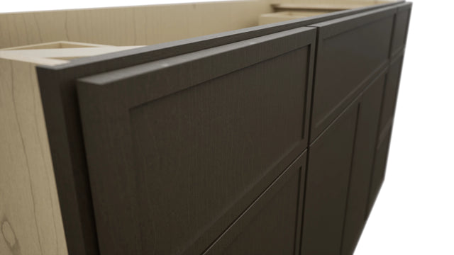 Fabuwood Luna Kona VSD60SINGLE Vanity Combo Cabinet, Detail View
