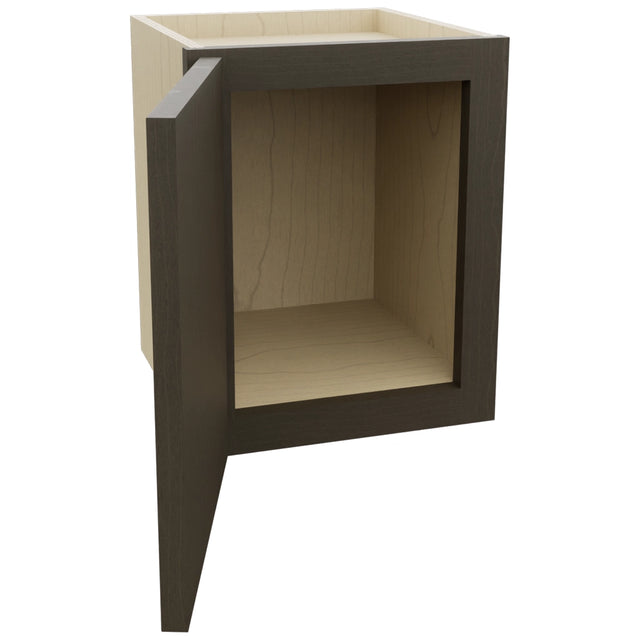 Fabuwood Luna Kona W1215 Wall Standard Cabinet, Open View