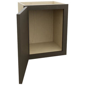 Fabuwood Luna Kona W1518 Wall Standard Cabinet, Open View