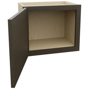 Fabuwood Luna Kona W1815 Wall Standard Cabinet, Open View