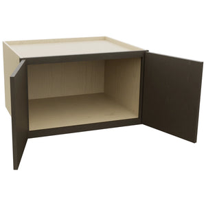Fabuwood Luna Kona W301824 Wall Deep Cabinet, Open View