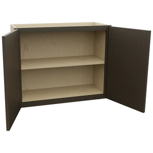 Fabuwood Luna Kona W3024 Wall Standard Cabinet, Open View
