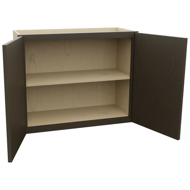 Fabuwood Luna Kona W3024 Wall Standard Cabinet, Open View