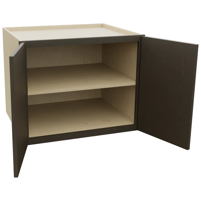 Fabuwood Luna Kona W302424 Wall Deep Cabinet, Open View