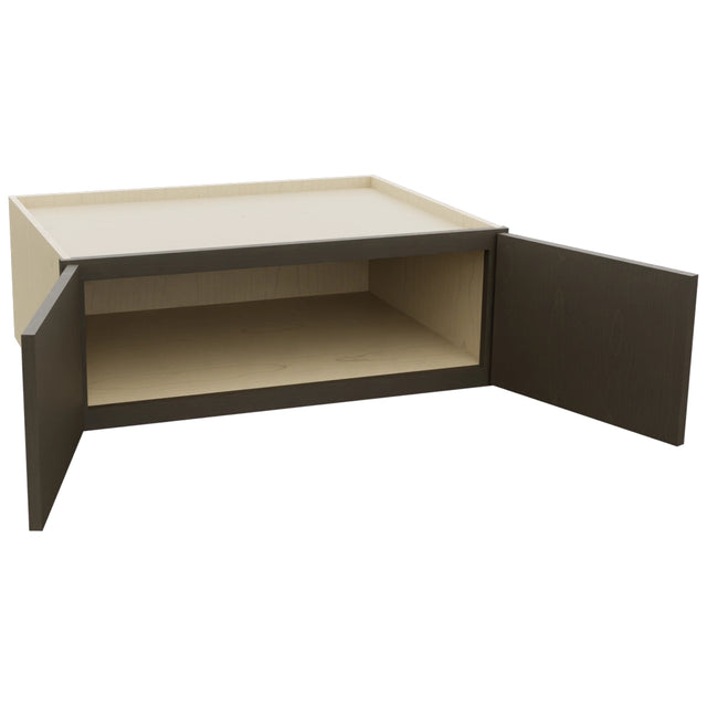 Fabuwood Luna Kona W331224 Wall Deep Cabinet, Open View