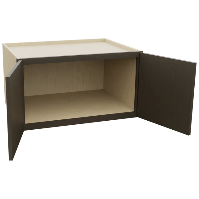 Fabuwood Luna Kona W331824 Wall Deep Cabinet, Open View