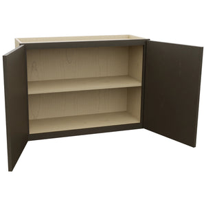 Fabuwood Luna Kona W3324 Wall Standard Cabinet, Open View