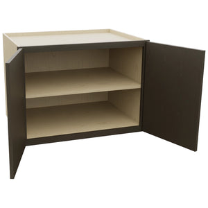 Fabuwood Luna Kona W332424 Wall Deep Cabinet, Open View