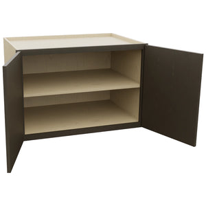 Fabuwood Luna Kona W362424 Wall Deep Cabinet, Open View