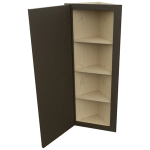Fabuwood Luna Kona WAE1242 Wall Angle End Cabinet, Open View