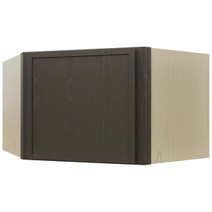 Fabuwood Luna Kona WDC2415 Wall Corner Diagonal Cabinet, Front View