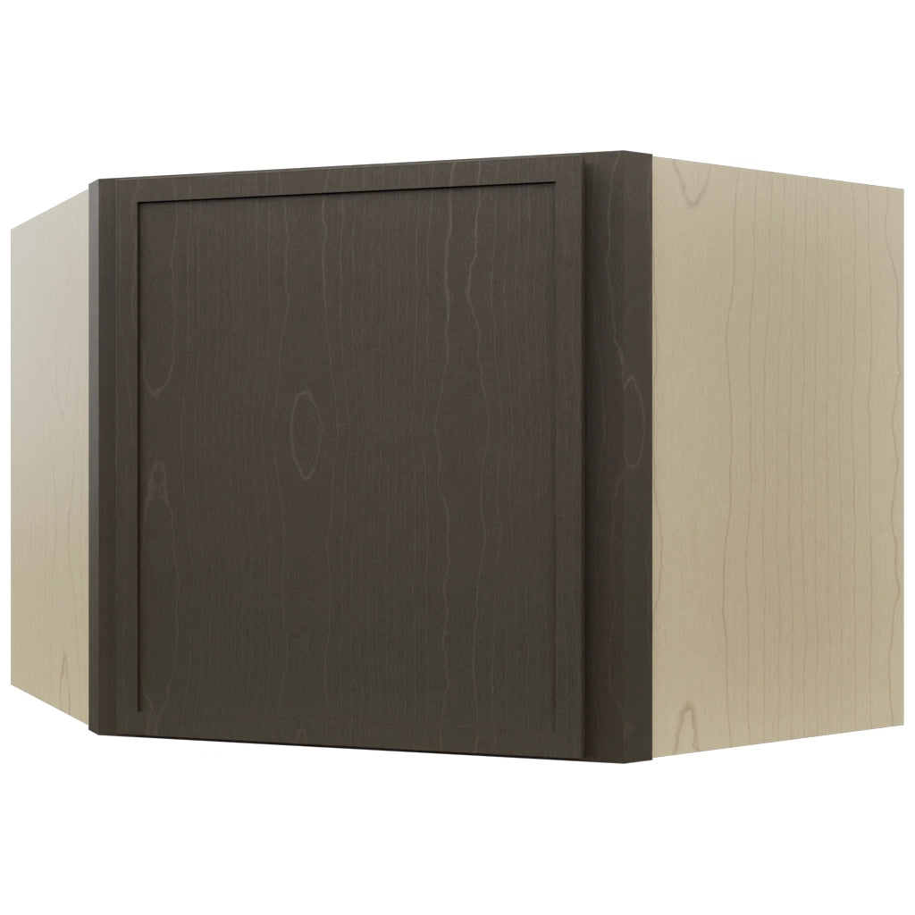 Fabuwood Luna Kona WDC2418 Wall Corner Diagonal Cabinet, Front View