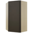 Fabuwood Luna Kona WDC2442 Wall Corner Diagonal Cabinet, Front View