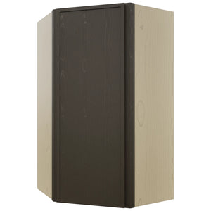 Fabuwood Luna Kona WDC2442 Wall Corner Diagonal Cabinet, Front View