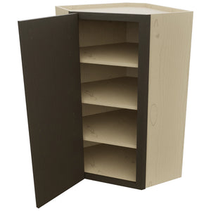 Fabuwood Luna Kona WDC2442 Wall Corner Diagonal Cabinet, Open View
