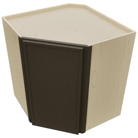 Fabuwood Luna Kona WDC2730 Wall Corner Diagonal Cabinet, Top View