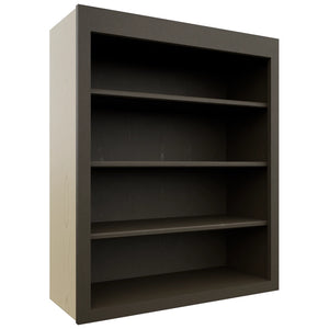 Fabuwood Luna Kona WOS3036 Wall Open Shelf, Front View