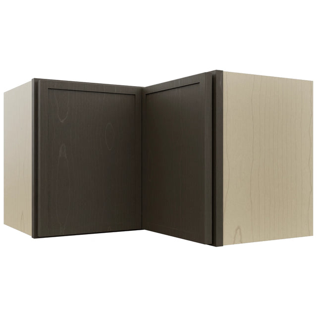 Fabuwood Luna Kona WPC2415 Wall Corner Pie Cabinet, Front View