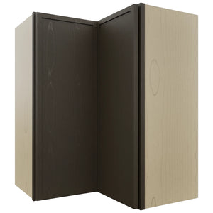Fabuwood Luna Kona WPC2430 Wall Corner Pie Cabinet, Front View