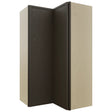 Fabuwood Luna Kona WPC2442 Wall Corner Pie Cabinet, Front View