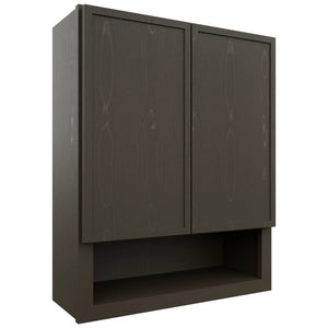 Fabuwood Luna Kona WVS2430 Vanity Wall Storage, Front View