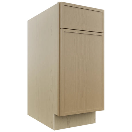 Fabuwood Luna Natural Oak B15 Base Standard Cabinet, Front View