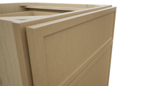 Fabuwood Luna Natural Oak B21 Base Standard Cabinet, Detail View