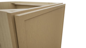 Fabuwood Luna Natural Oak B21FD Base Full Door Cabinet, Detail View