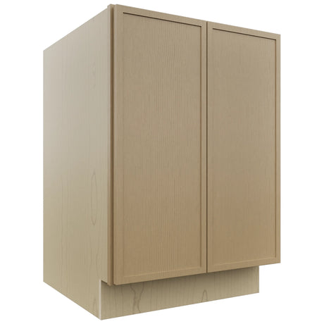 Fabuwood Luna Natural Oak B24FD Base Full Door Cabinet, Front View