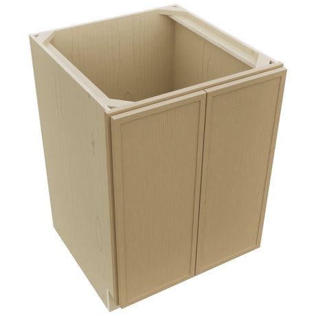 Fabuwood Luna Natural Oak B24FD Base Full Door Cabinet, Top View