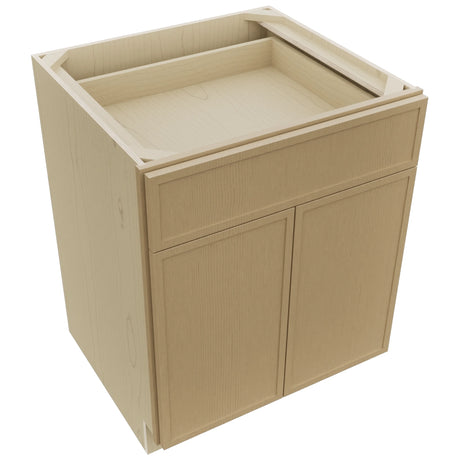 Fabuwood Luna Natural Oak B27 Base Standard Cabinet, Top View
