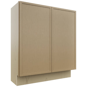 Fabuwood Luna Natural Oak B30FD-12D Base Full Door Cabinet, Front View