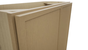 Fabuwood Luna Natural Oak B30FD-12D Base Full Door Cabinet, Detail View